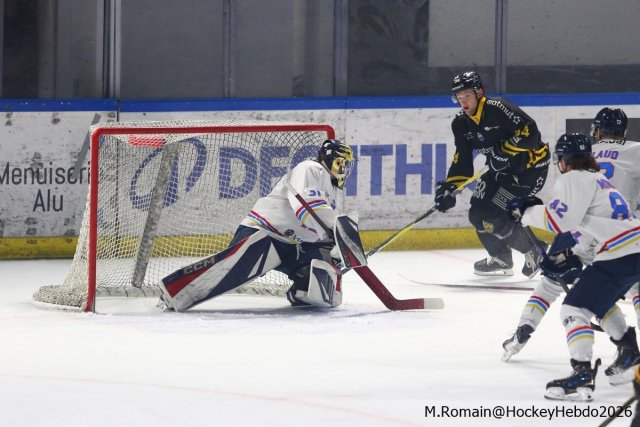 Photo hockey match Rouen - Nice le 30/01/2026