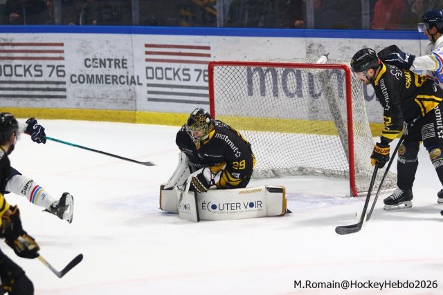 Photo hockey match Rouen - Nice le 30/01/2026