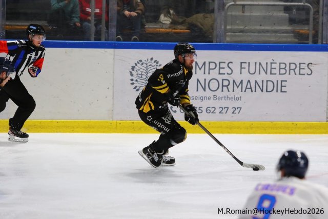 Photo hockey match Rouen - Nice le 30/01/2026