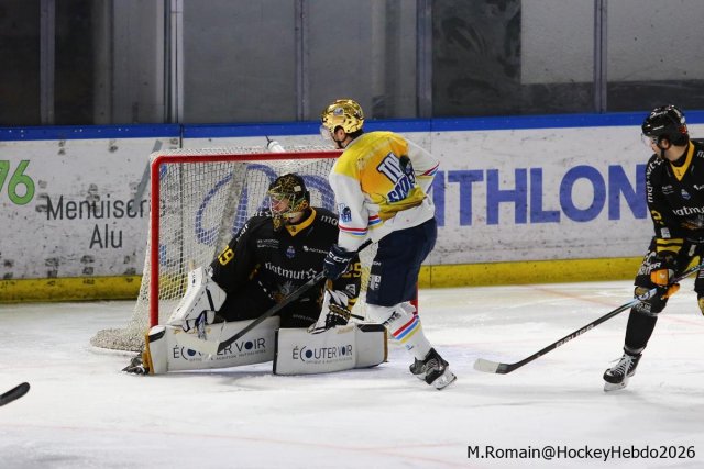 Photo hockey match Rouen - Nice le 30/01/2026