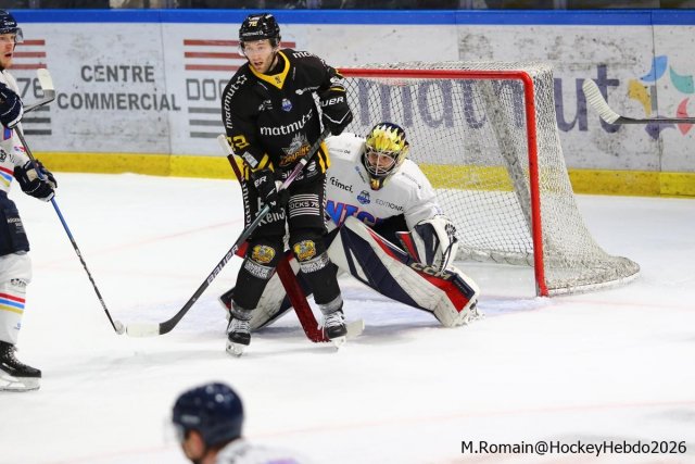 Photo hockey match Rouen - Nice le 30/01/2026