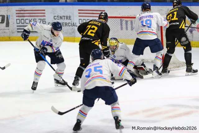 Photo hockey match Rouen - Nice le 30/01/2026