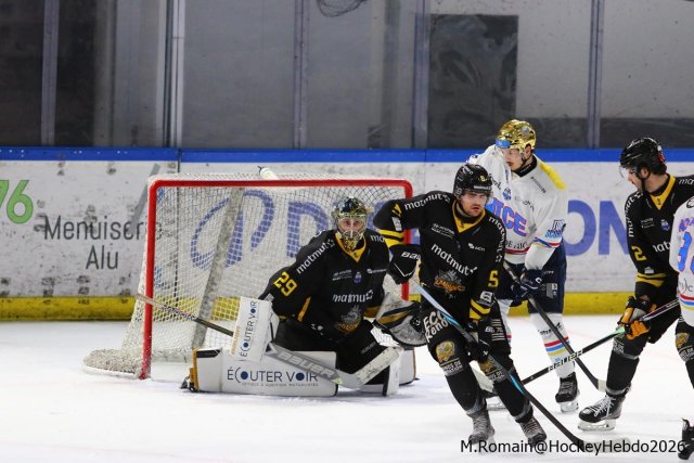 Photo hockey match Rouen - Nice le 30/01/2026