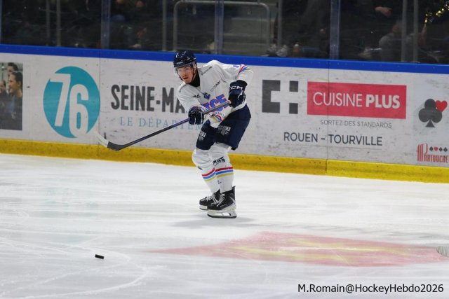 Photo hockey match Rouen - Nice le 30/01/2026