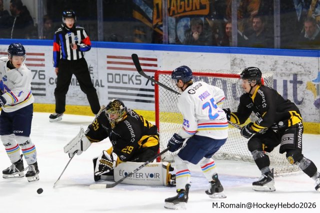 Photo hockey match Rouen - Nice le 30/01/2026