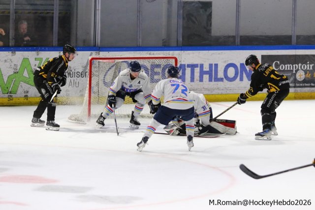 Photo hockey match Rouen - Nice le 30/01/2026