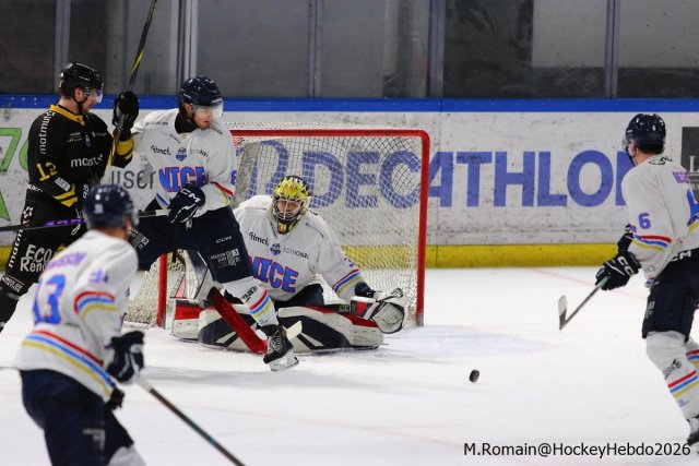 Photo hockey match Rouen - Nice le 30/01/2026