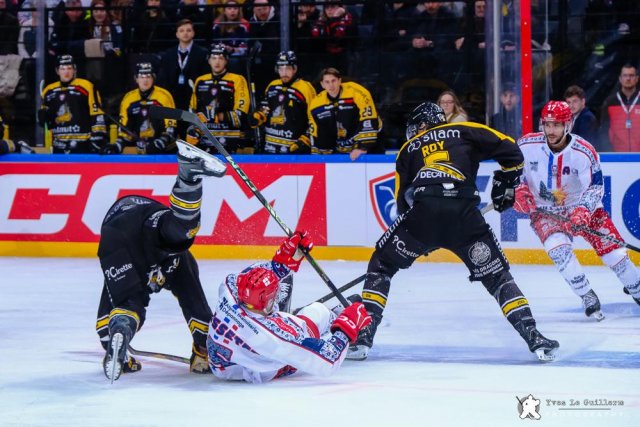 Photo hockey match Rouen - Grenoble  le 01/02/2026