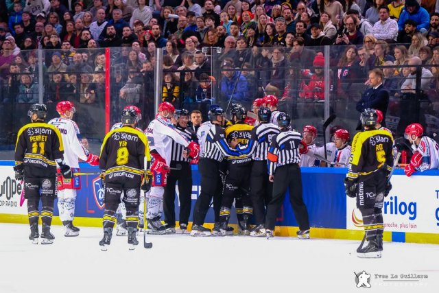 Photo hockey match Rouen - Grenoble  le 01/02/2026