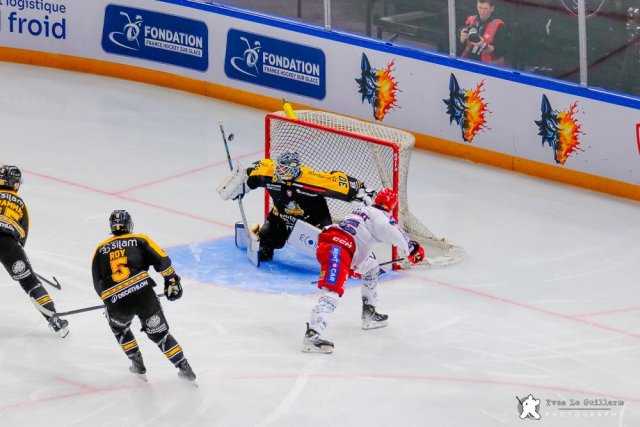 Photo hockey match Rouen - Grenoble  le 01/02/2026