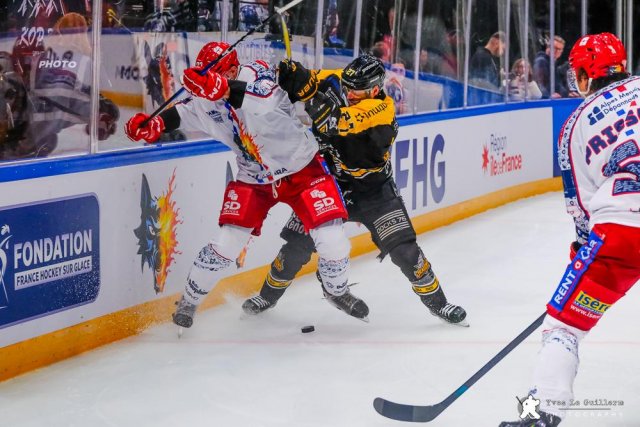 Photo hockey match Rouen - Grenoble  le 01/02/2026
