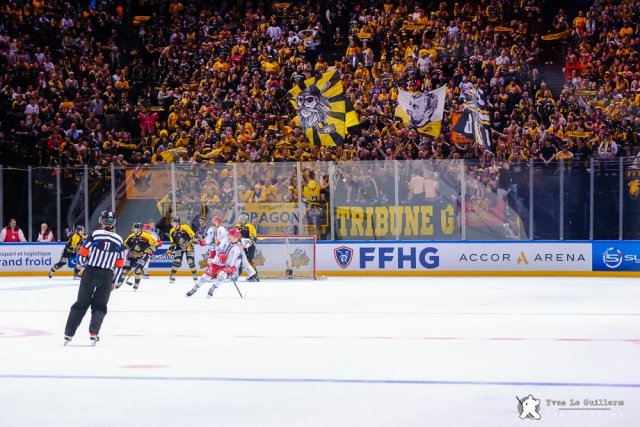 Photo hockey match Rouen - Grenoble  le 01/02/2026