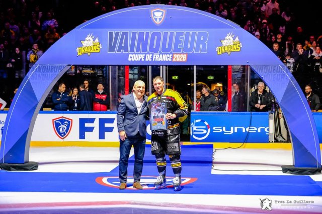 Photo hockey match Rouen - Grenoble  le 01/02/2026