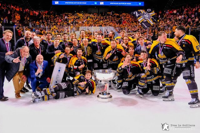 Photo hockey match Rouen - Grenoble  le 01/02/2026