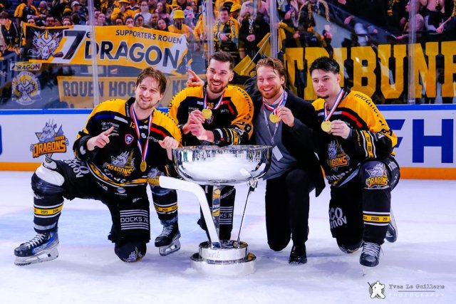 Photo hockey match Rouen - Grenoble  le 01/02/2026