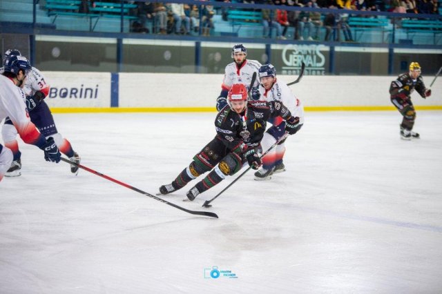 Photo hockey match Mont-Blanc - Caen  le 04/02/2026