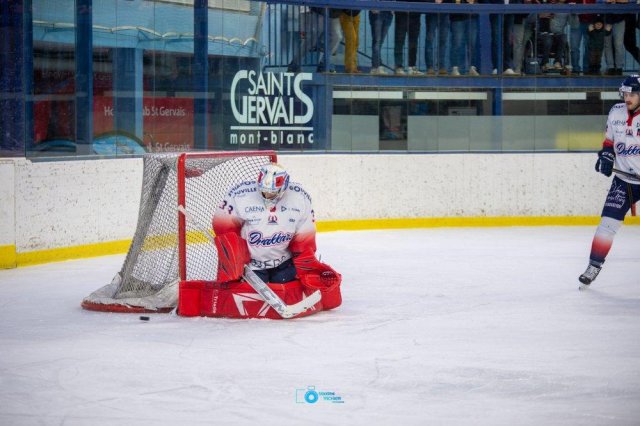 Photo hockey match Mont-Blanc - Caen  le 04/02/2026