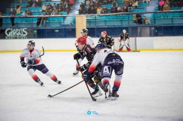 Photo hockey match Mont-Blanc - Caen  le 04/02/2026