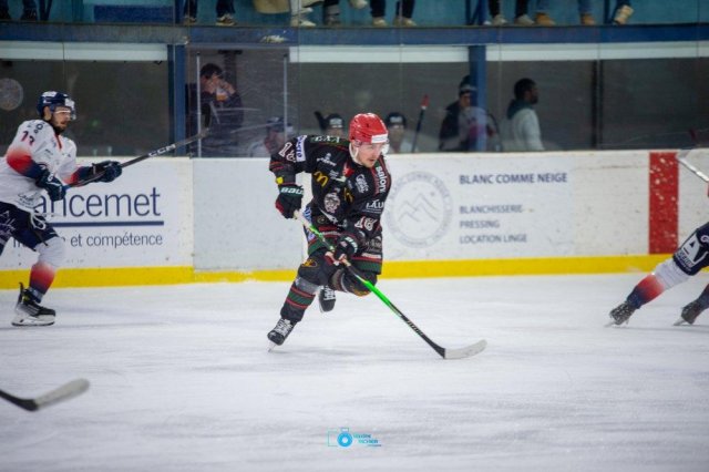 Photo hockey match Mont-Blanc - Caen  le 04/02/2026