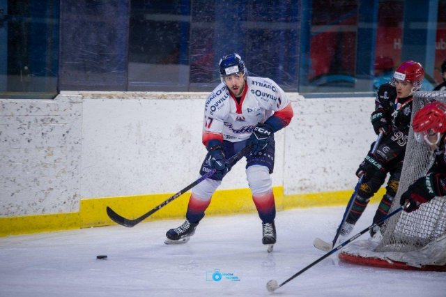 Photo hockey match Mont-Blanc - Caen  le 04/02/2026
