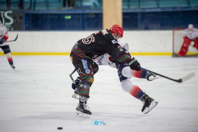 Photo hockey match Mont-Blanc - Caen  le 04/02/2026