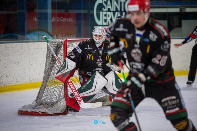 Photo hockey match Mont-Blanc - Caen  le 04/02/2026