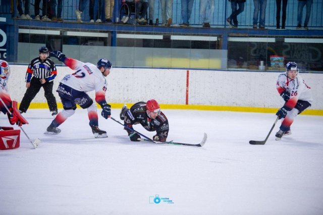 Photo hockey match Mont-Blanc - Caen  le 04/02/2026