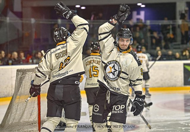 Photo hockey match Nantes - Strasbourg  le 03/02/2026
