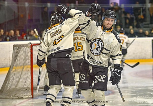 Photo hockey match Nantes - Strasbourg  le 03/02/2026