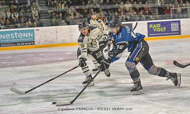 Photo hockey match Nantes - Strasbourg  le 03/02/2026