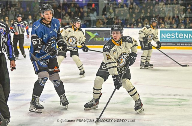 Photo hockey match Nantes - Strasbourg  le 03/02/2026
