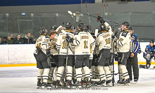 Photo hockey match Nantes - Strasbourg  le 03/02/2026