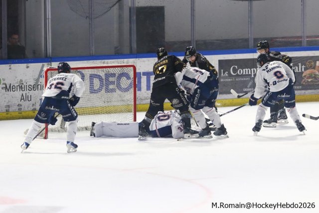 Photo hockey match Rouen - Angers  le 05/02/2026