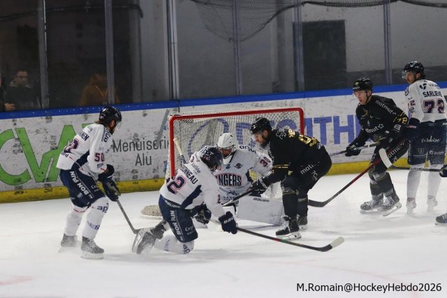 Photo hockey match Rouen - Angers  le 05/02/2026