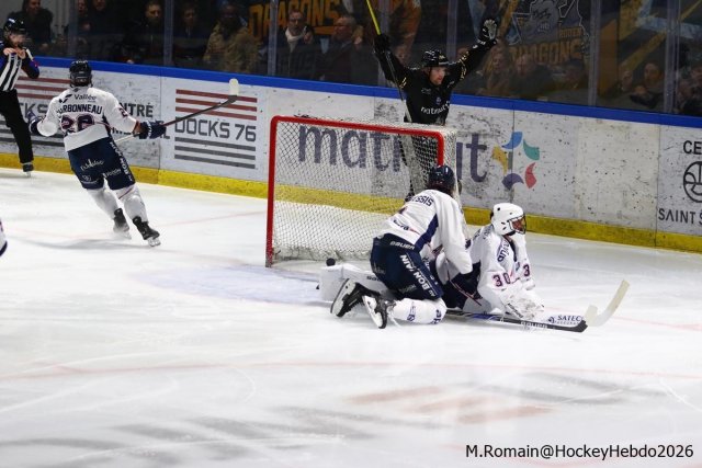 Photo hockey match Rouen - Angers  le 05/02/2026