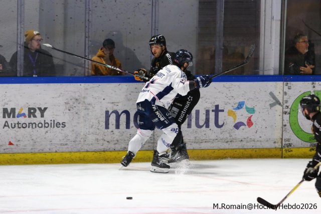 Photo hockey match Rouen - Angers  le 05/02/2026