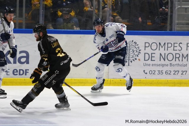 Photo hockey match Rouen - Angers  le 05/02/2026