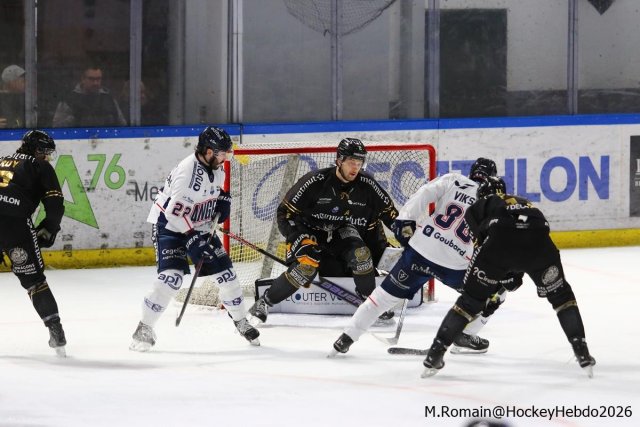 Photo hockey match Rouen - Angers  le 05/02/2026