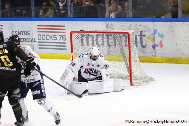 Photo hockey match Rouen - Angers  le 05/02/2026