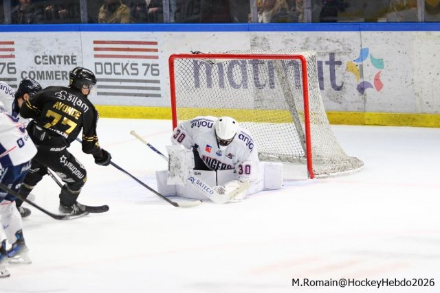 Photo hockey match Rouen - Angers  le 05/02/2026
