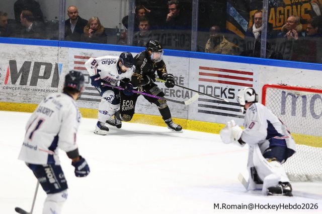 Photo hockey match Rouen - Angers  le 05/02/2026