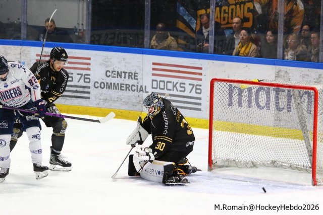 Photo hockey match Rouen - Angers  le 05/02/2026