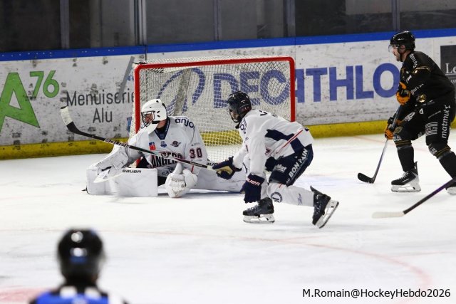 Photo hockey match Rouen - Angers  le 05/02/2026