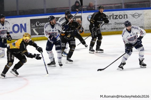 Photo hockey match Rouen - Angers  le 05/02/2026