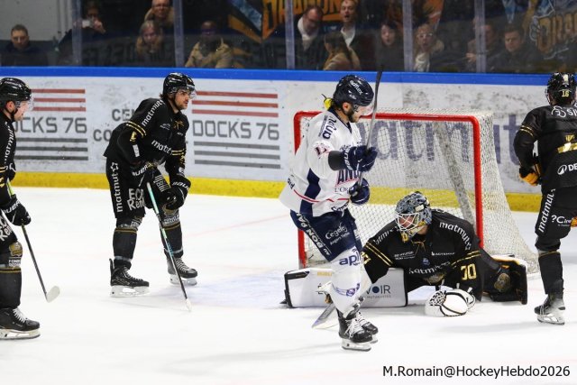 Photo hockey match Rouen - Angers  le 05/02/2026