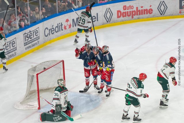 Photo hockey match Grenoble  - Anglet le 06/02/2026