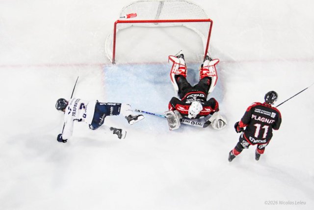 Photo hockey match Amiens  - Angers  le 06/02/2026