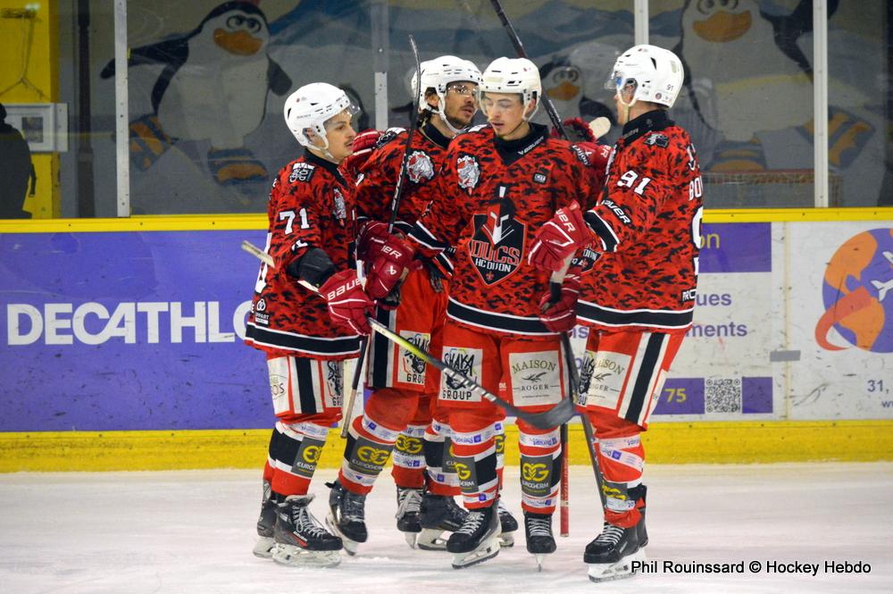 Dijon  3 - 8 Annecy