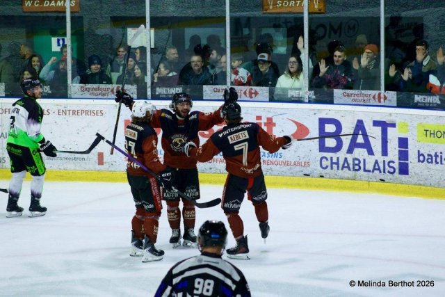 Photo hockey match Morzine-Avoriaz - Epinal  le 07/02/2026