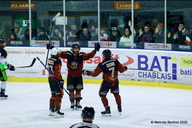 Photo hockey match Morzine-Avoriaz - Epinal  le 07/02/2026